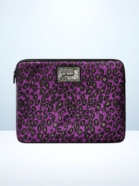 Coach Poppy Ocelot Laptop Sleeve